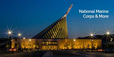 Museum Lighting for National Marine Corps