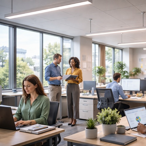 Prolume-VEXA-Linear-Pendant-Office